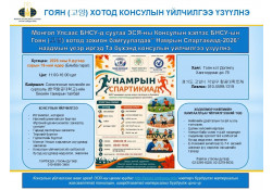 ГОЯН ХОТОД НҮҮДЛИЙН КОНСУЛЫН ҮЙЛЧИЛГЭЭ ҮЗҮҮЛНЭ