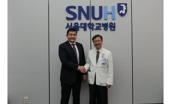 서울대학교 병원장과 면담을 진행