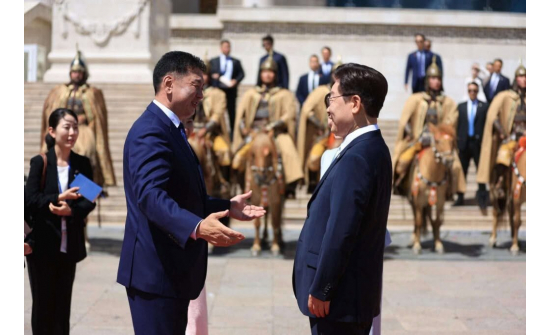 보건의료 분야를 양국 관계의 우선 협력 분야 중 하나로 강조했다.