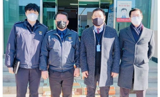 한국에서 수감중인 몽골 국민 방문 면담