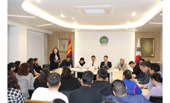 МОНГОЛ УЛСЫН ИХ ХУРЛЫН ГИШҮҮН, УИХ-ЫН МОНГОЛ-СОЛОНГОСЫН ПАРЛАМЕНТЫН БҮЛГИЙН ДАРГА Б.БАТ-ЭРДЭНЭ ТЭРГҮҮТЭЙ ТӨЛӨӨЛӨГЧИД МОНГОЛ ИРГЭДИЙН ТӨЛӨӨЛӨЛТЭЙ УУЛЗАВ