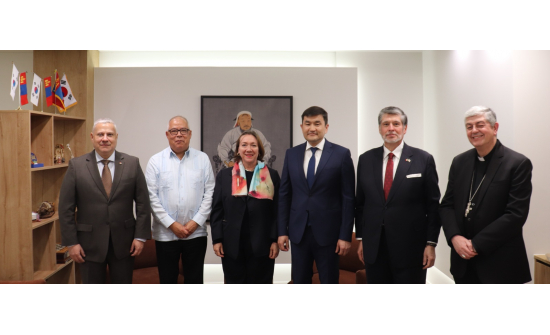 DINNER FOR NON-RESIDENT AMBASSADORS TO MONGOLIA