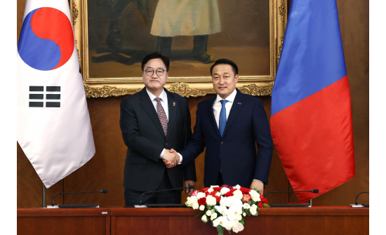 우원식 대한민국 국회의장이 몽골 공식 방문이 마쳤다.