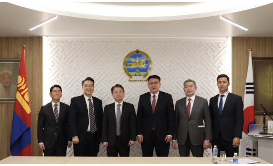 한국수출입은행 관계자와 면담